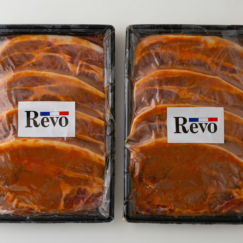 大阪 「洋食Ｒevo」 三元豚ロース味噌漬け(8枚)