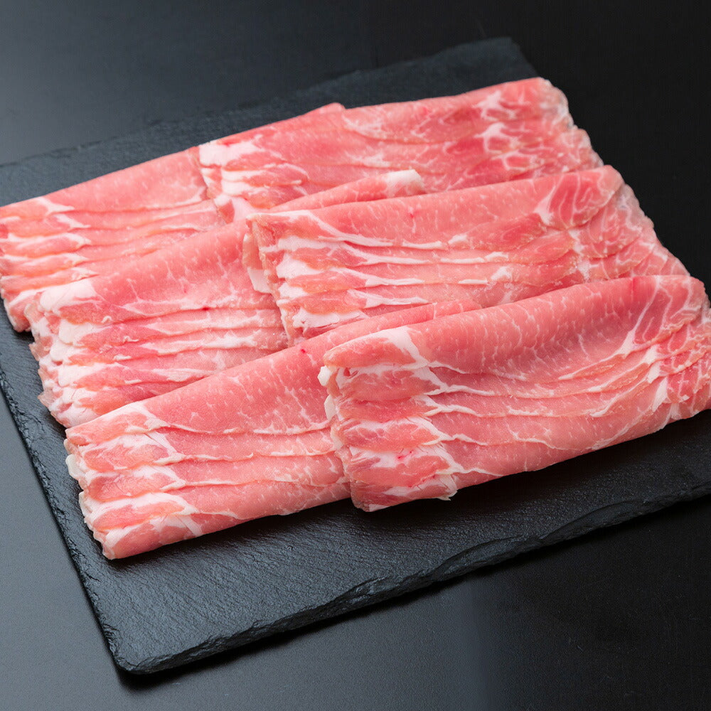 千葉県産 バナナパインポーク ロースしゃぶしゃぶ（600g）