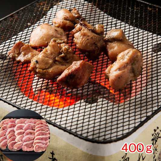 高知 土佐はちきん地鶏 モモ炭焼用 (400g)【送料込み】