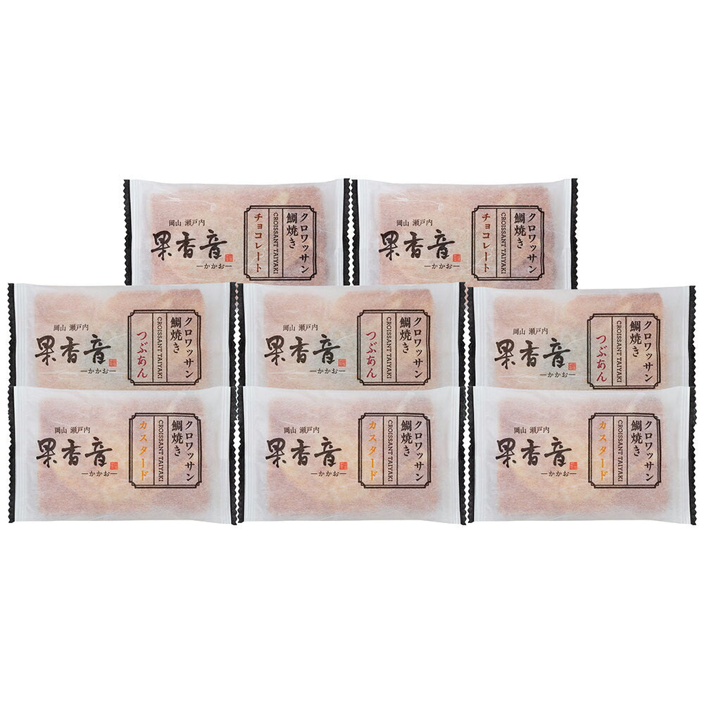 クロワッサン鯛焼き 3種 Aセット