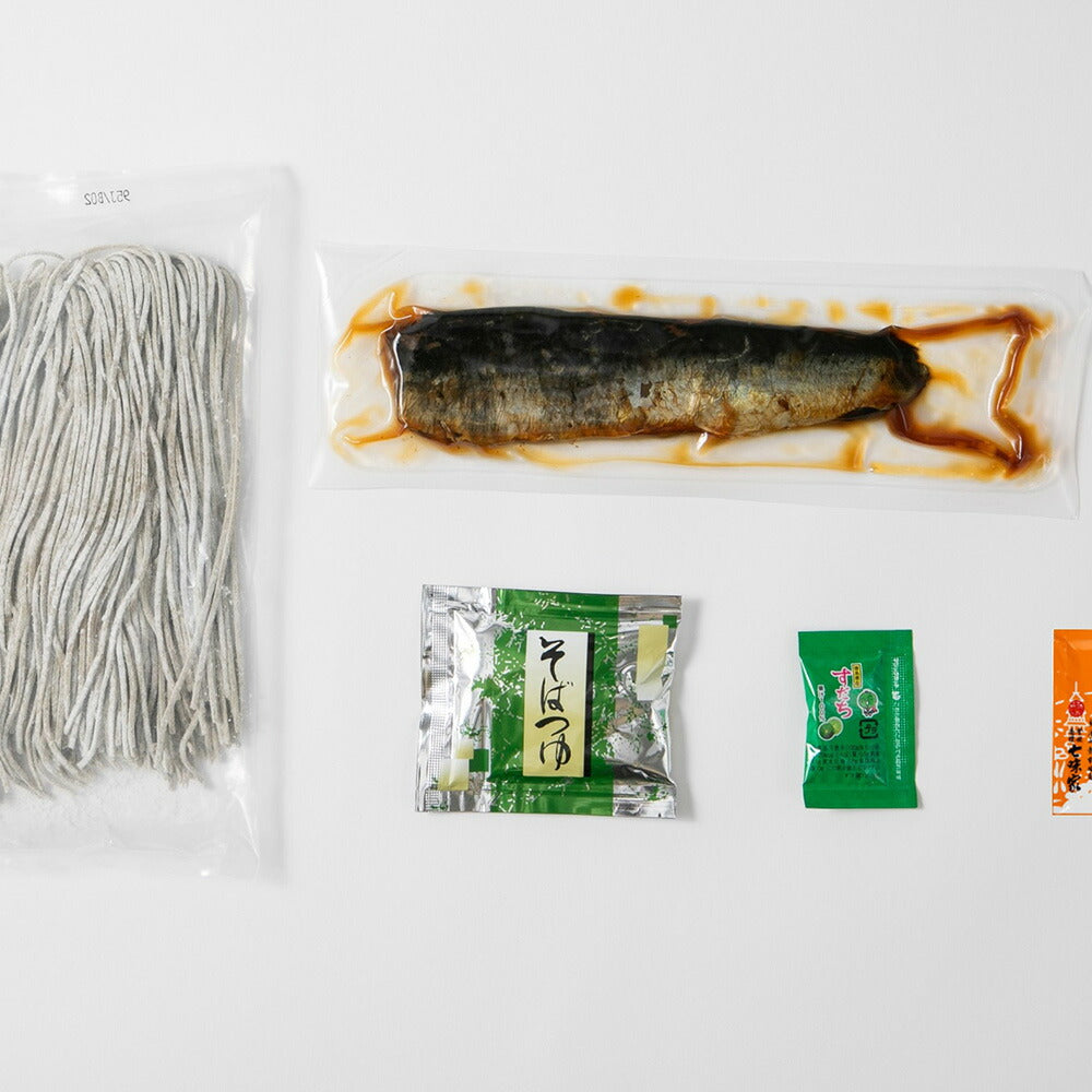 【お中元】京都・伏見 「魚三楼」 夏の冷やしにしんそばセット