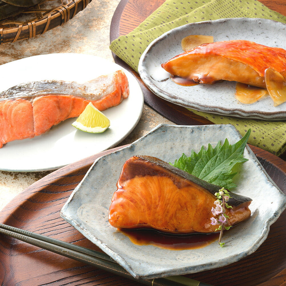 【3人シェア買いでお得】【お中元】鳥取 「山陰大松」 氷温熟成 煮魚・焼き魚セット