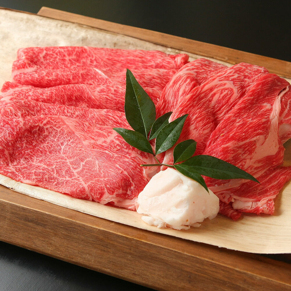滋賀 徳志満 近江牛すきやき モモ・バラ 600g