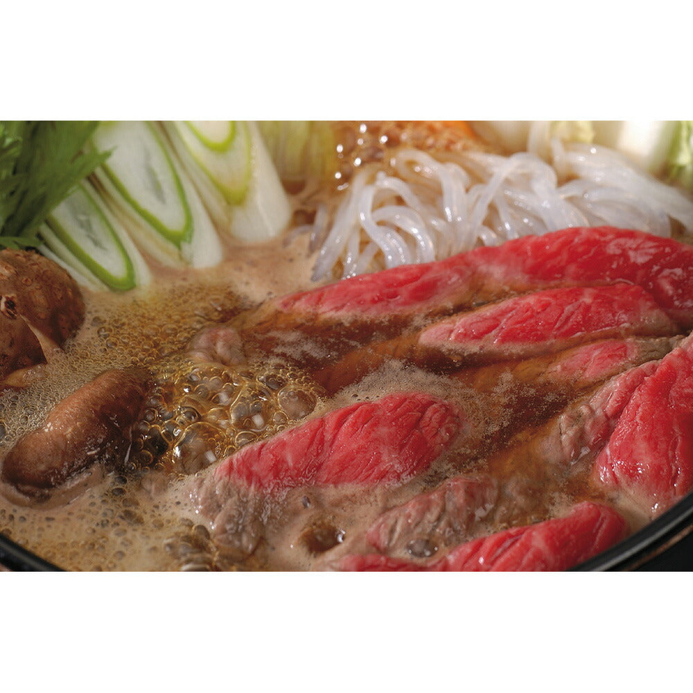 滋賀近江 松喜屋 近江牛すきやき ロース・モモ・バラ 600g