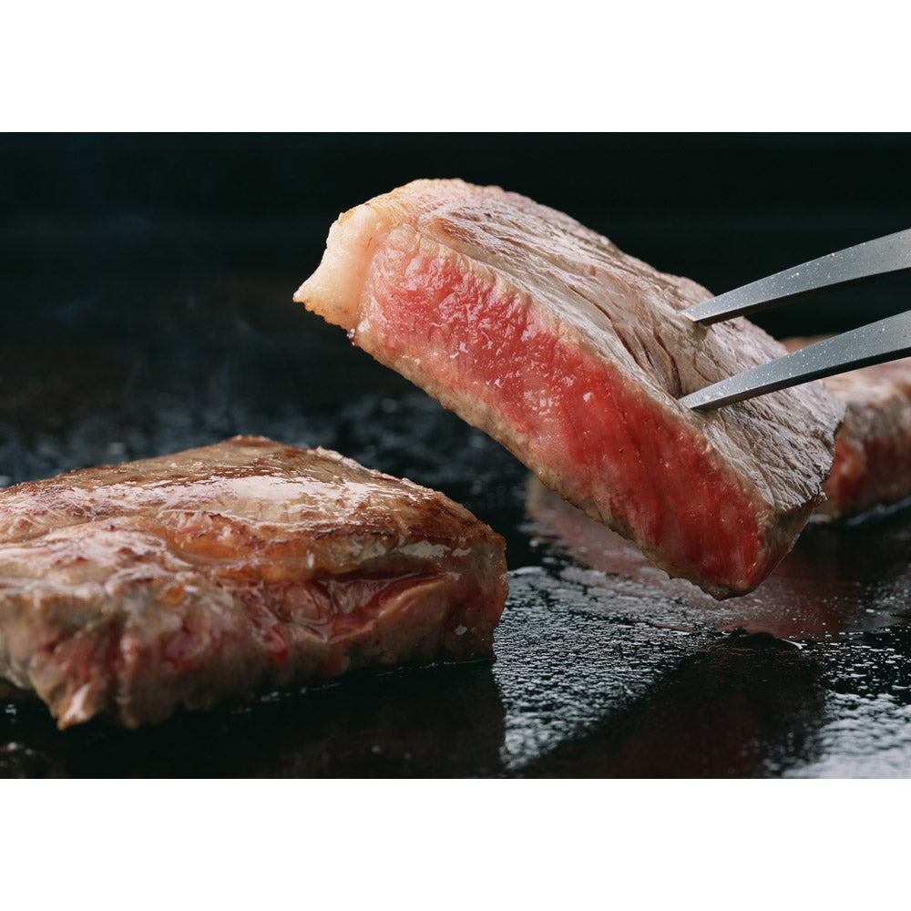 「山晃食品」氷温熟成黒毛和牛ポンドステーキ用450g