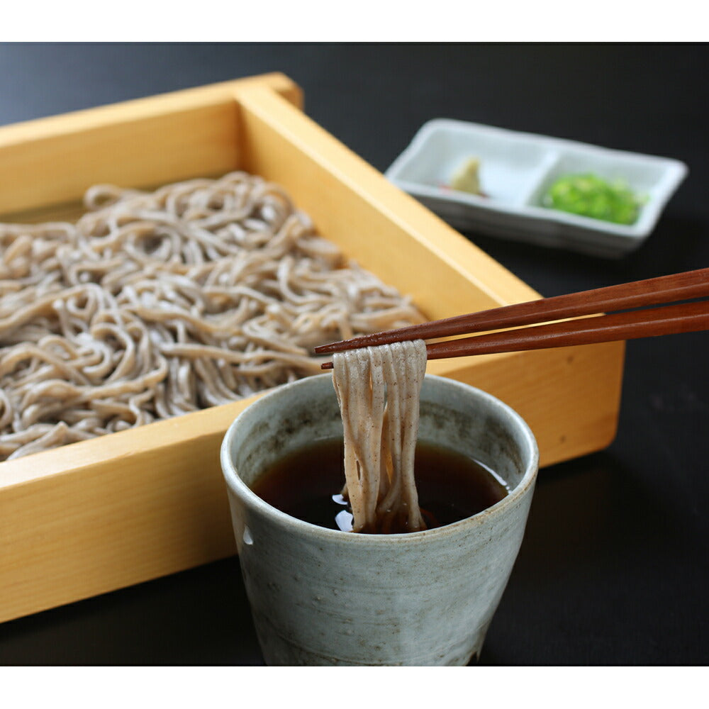 【3人シェア買いでお得】福井 「麺匠武生」 越前半生そば 6食