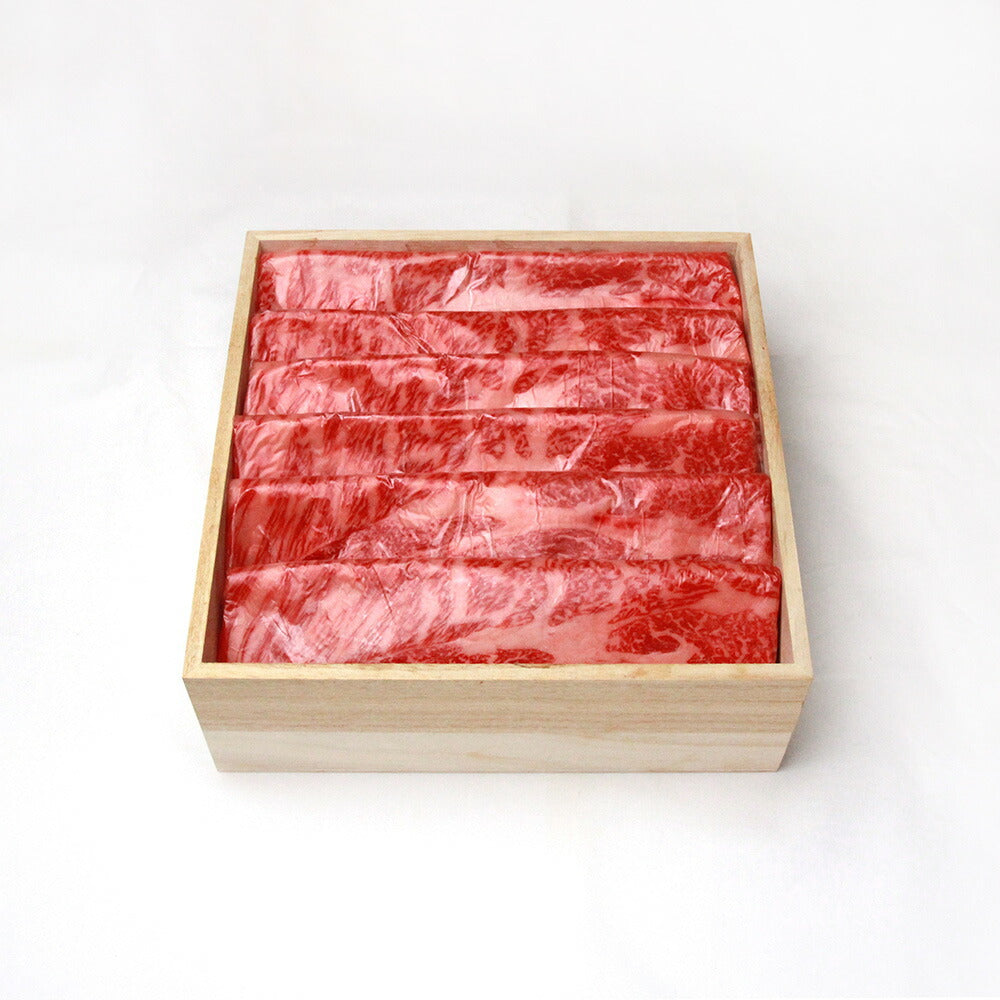 東京・人形町 「日山」 山形牛 肩ロースすき焼き 肩ロース肉800ｇ