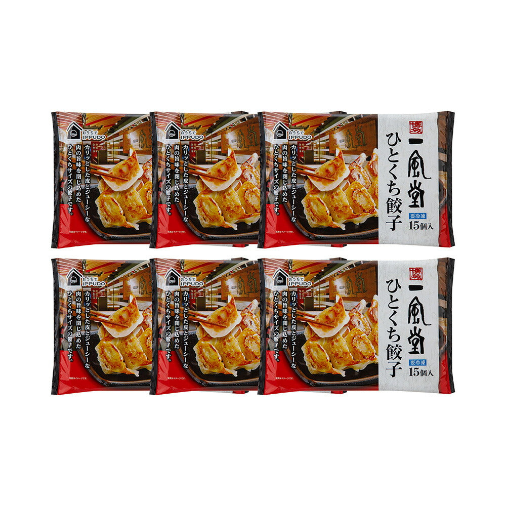 福岡 「博多一風堂」 博多ひとくち餃子（6袋）