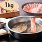 【3人シェア買いでお得】イベリコ豚ベジョータ バラしゃぶしゃぶ バラスライス1kg