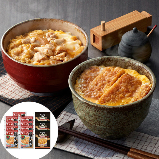 「なか卯」 親子丼＆カツ丼の具セット 12個