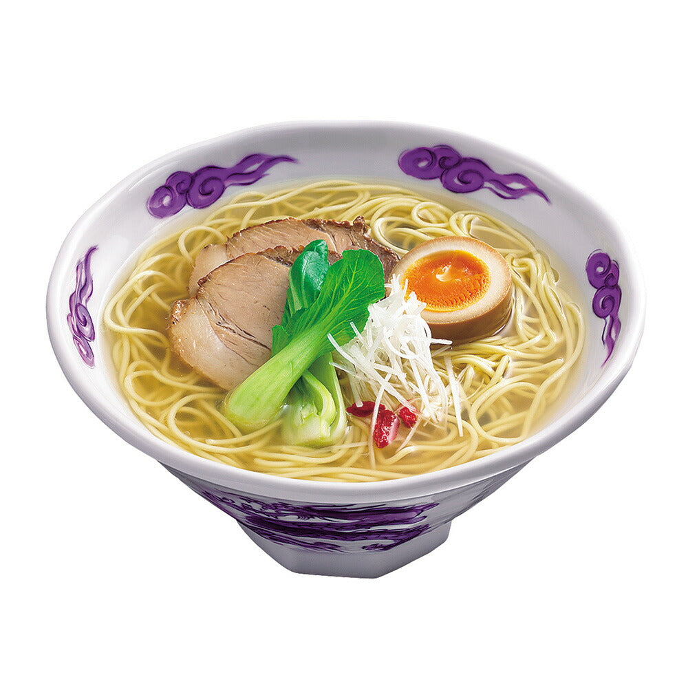 あごだし醤油・岩塩ラーメンセット ×4【送料込み】
