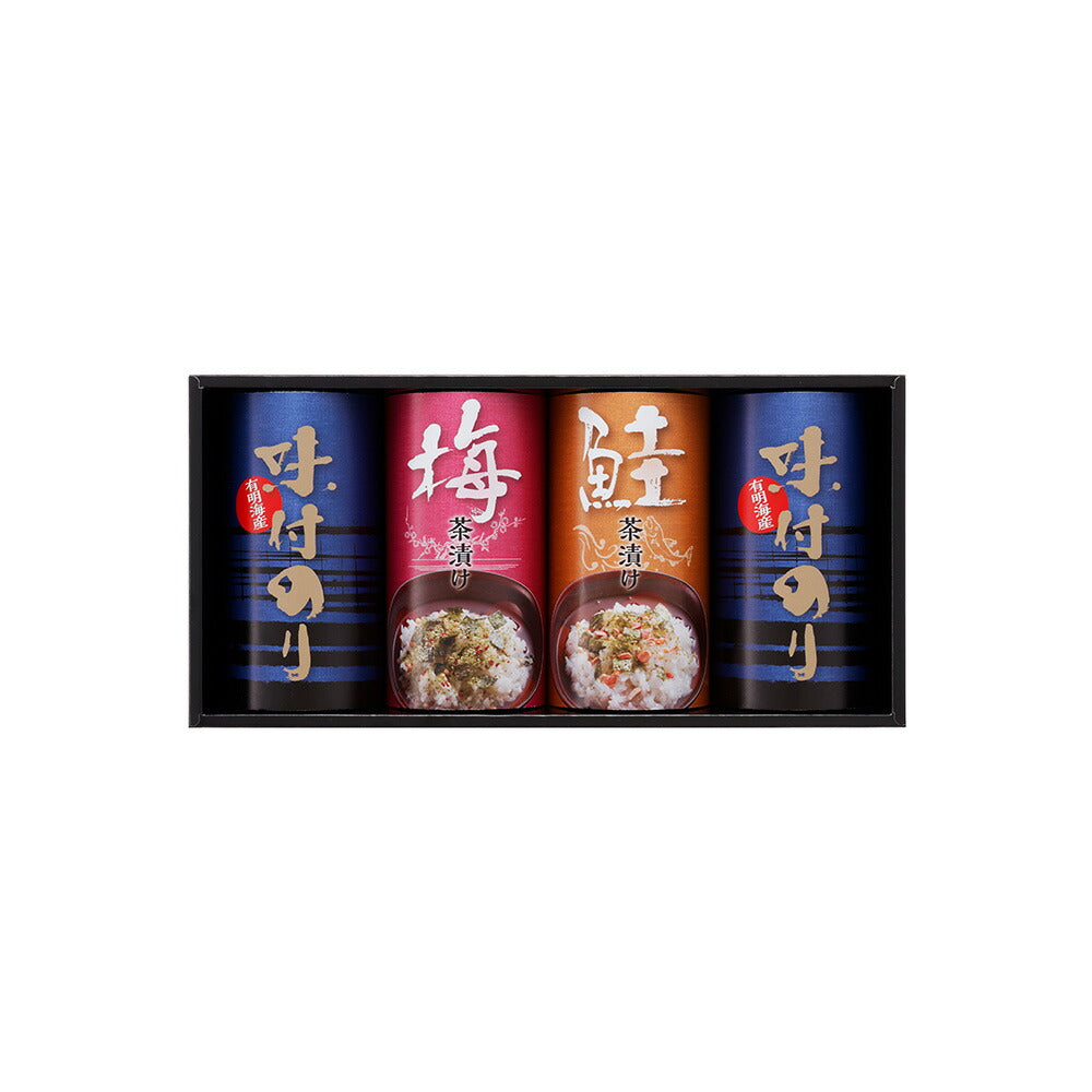 お茶漬け・味付海苔詰合せ「和の宴」 計4個