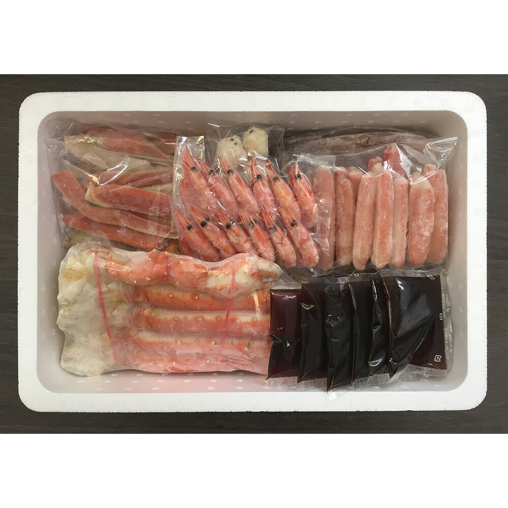 海鮮かに鍋 ずわい800g ポーション400g セクション800g