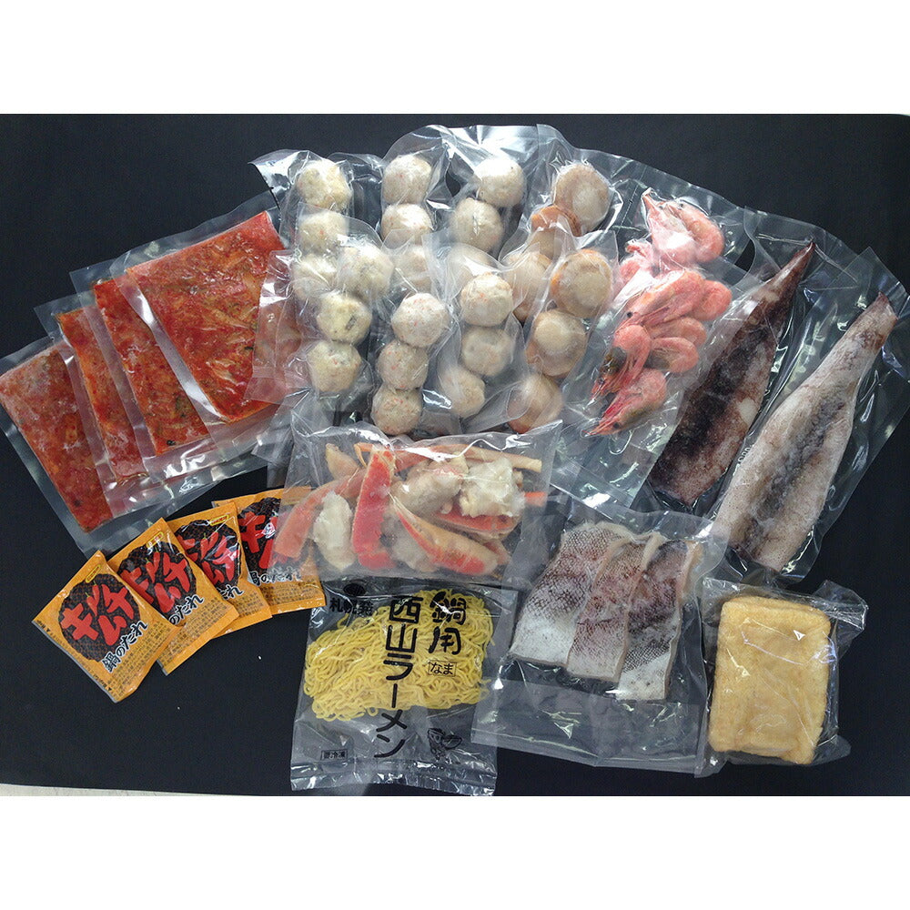 北海道 海鮮キムチ鍋 キムチ400g ずわいがに200g