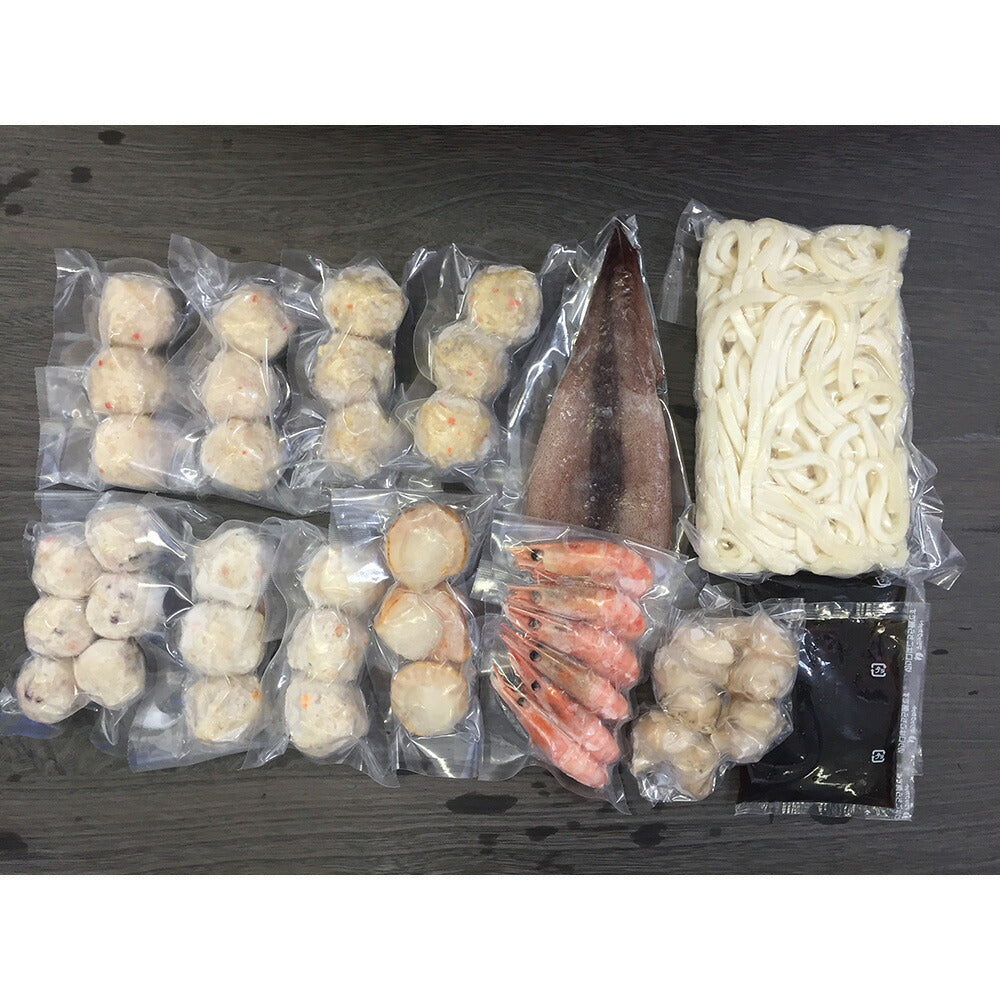 【3人シェア買いでお得】北海道 海鮮つみれ鍋 計24個