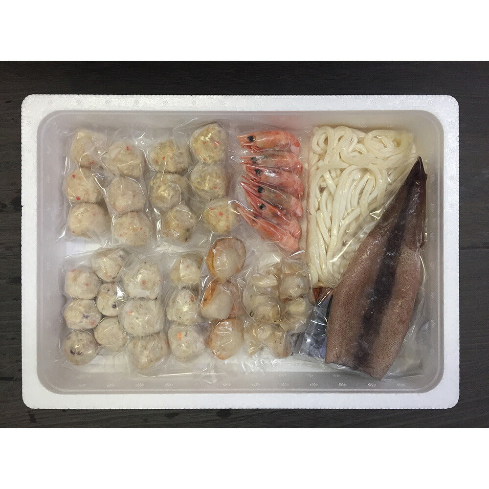 【3人シェア買いでお得】北海道 海鮮つみれ鍋 計24個