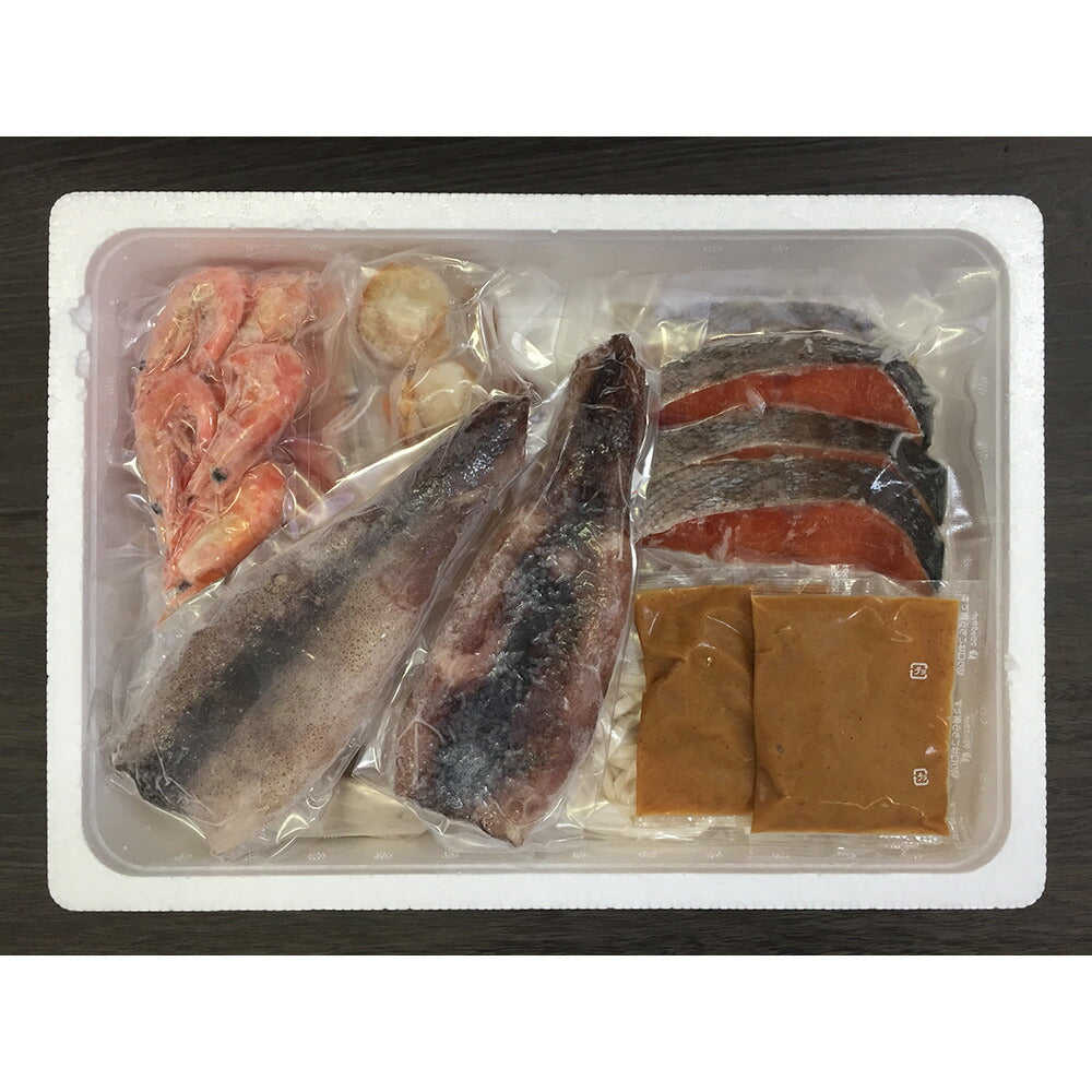 【3人シェア買いでお得】北海道 石狩鍋 秋鮭切身6切