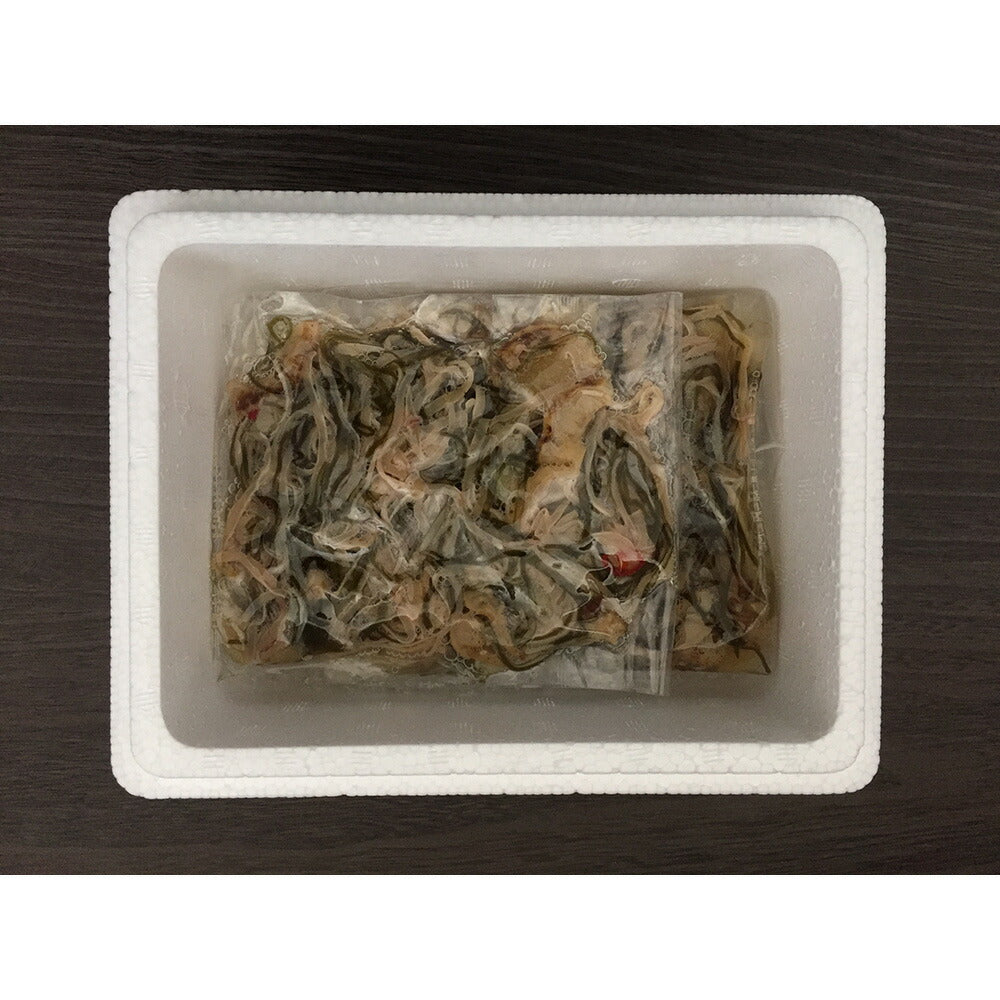 【3人シェア買いでお得】北海道 白醤油小分け松前漬け ×4