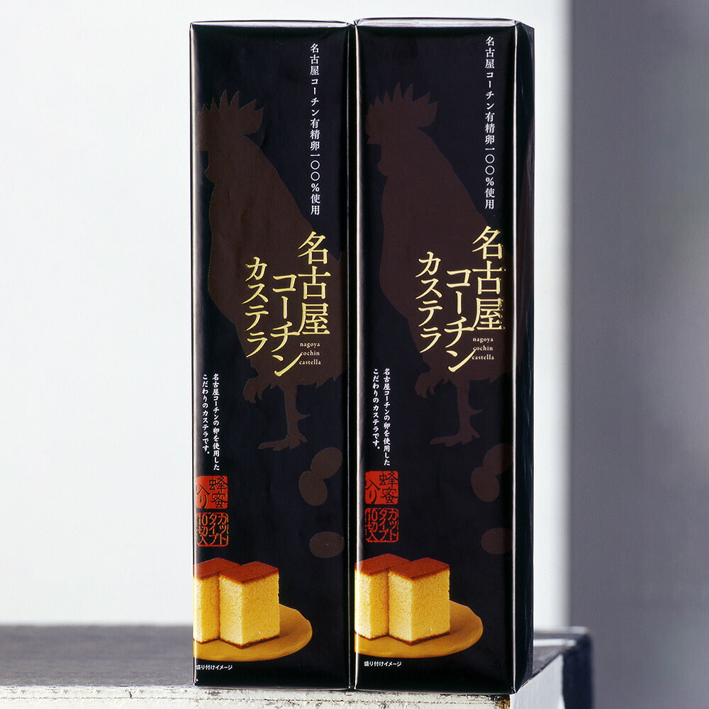 愛知 名古屋コーチン カステラ 10切れタイプ 270g×2【送料込み】