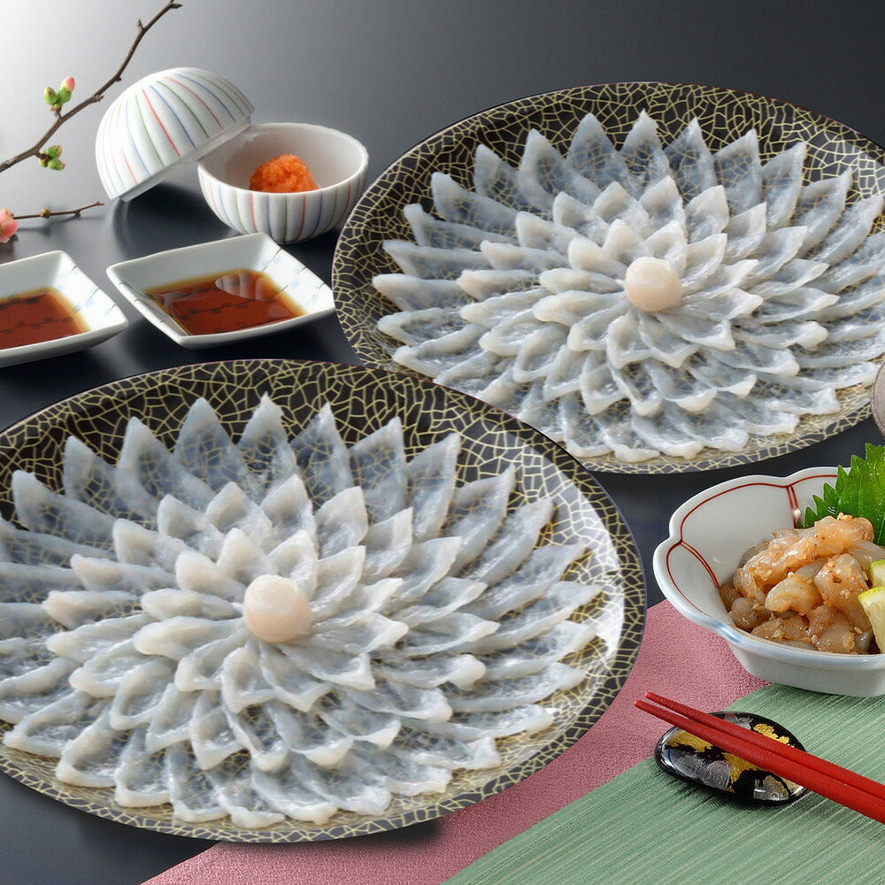 関とら本店 とらふく刺身・とらふく塩辛セット【送料込み】