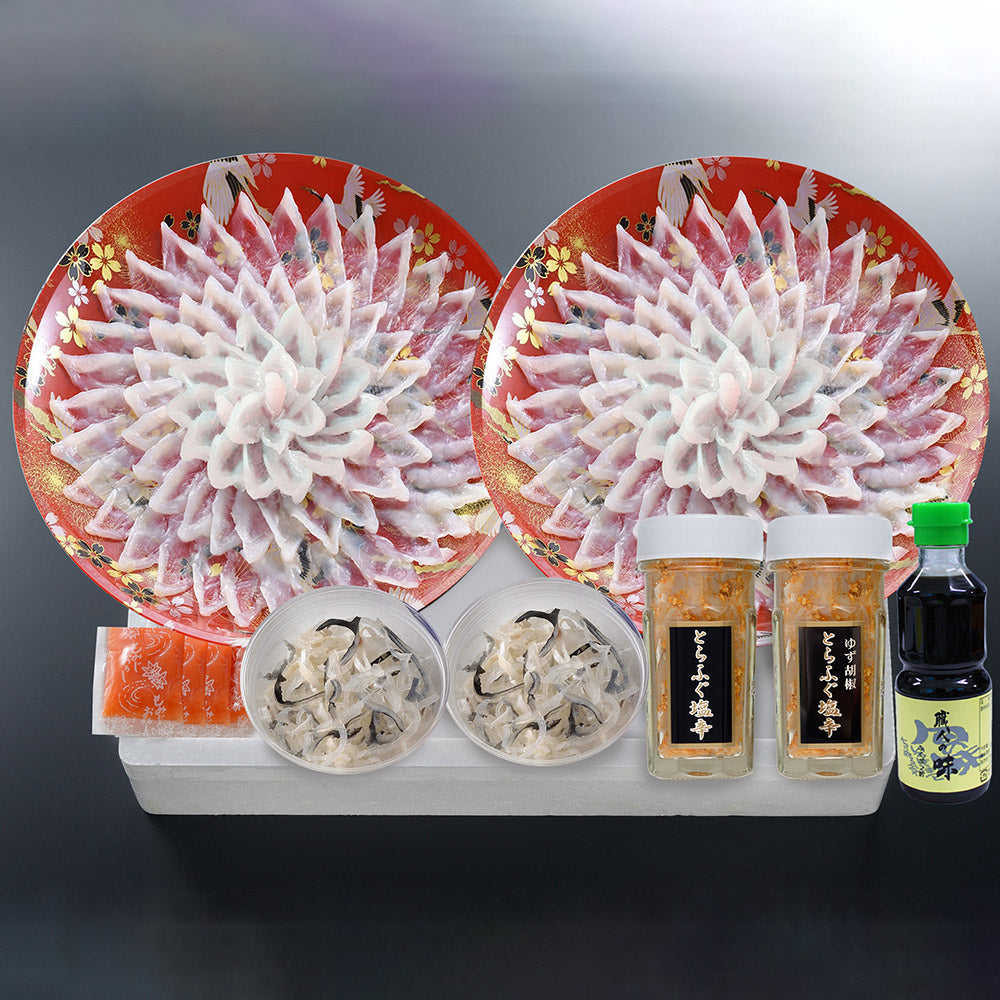 関とら本店 とらふく刺身・とらふく塩辛セット【送料込み】