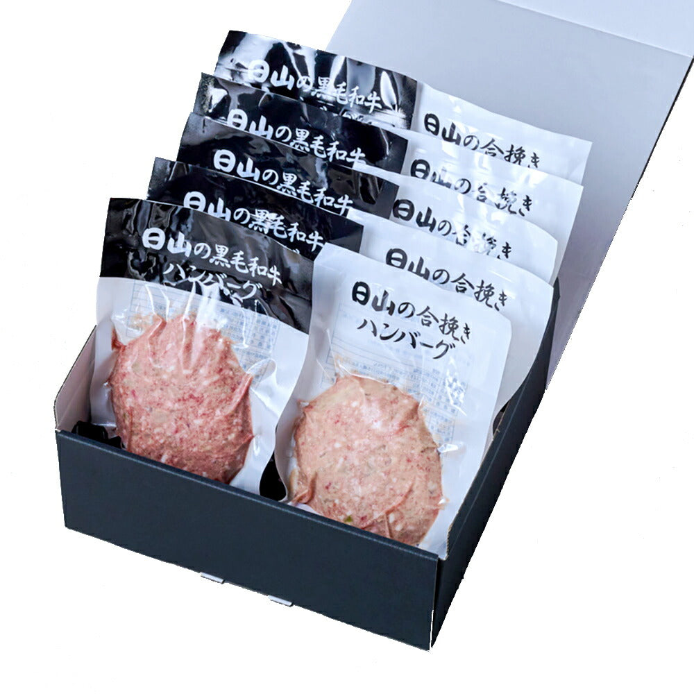 東京 人形町 日山 ハンバーグ 2種 セット 各150g×各5 肉 レトルト【送料込み】