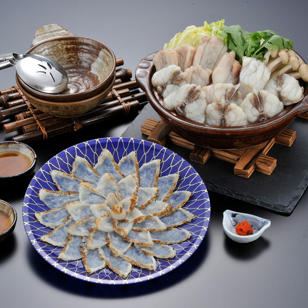 福岡 ふく太郎本部 ふく炙り刺身 ちり セット フグ ふぐ鍋 ふぐ刺し ふぐ刺身【送料込み】