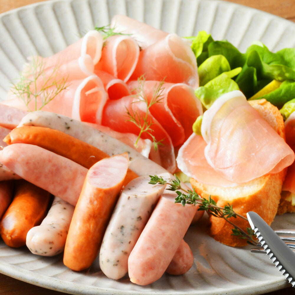 北海道 札幌バルナバフーズ ハムギフト 5種 詰め合わせ ウインナー 生ハム ウインナー【送料込み】