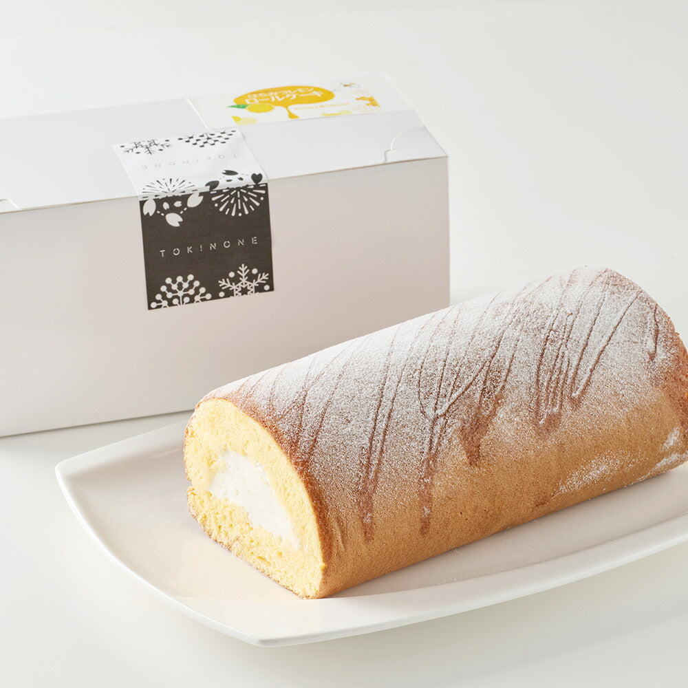 兵庫 TOkINONE 淡路島産レモンとハチミツのロールケーキ ロールケーキ ケーキ スイーツ 洋菓子 旬の音 神戸【送料込み】