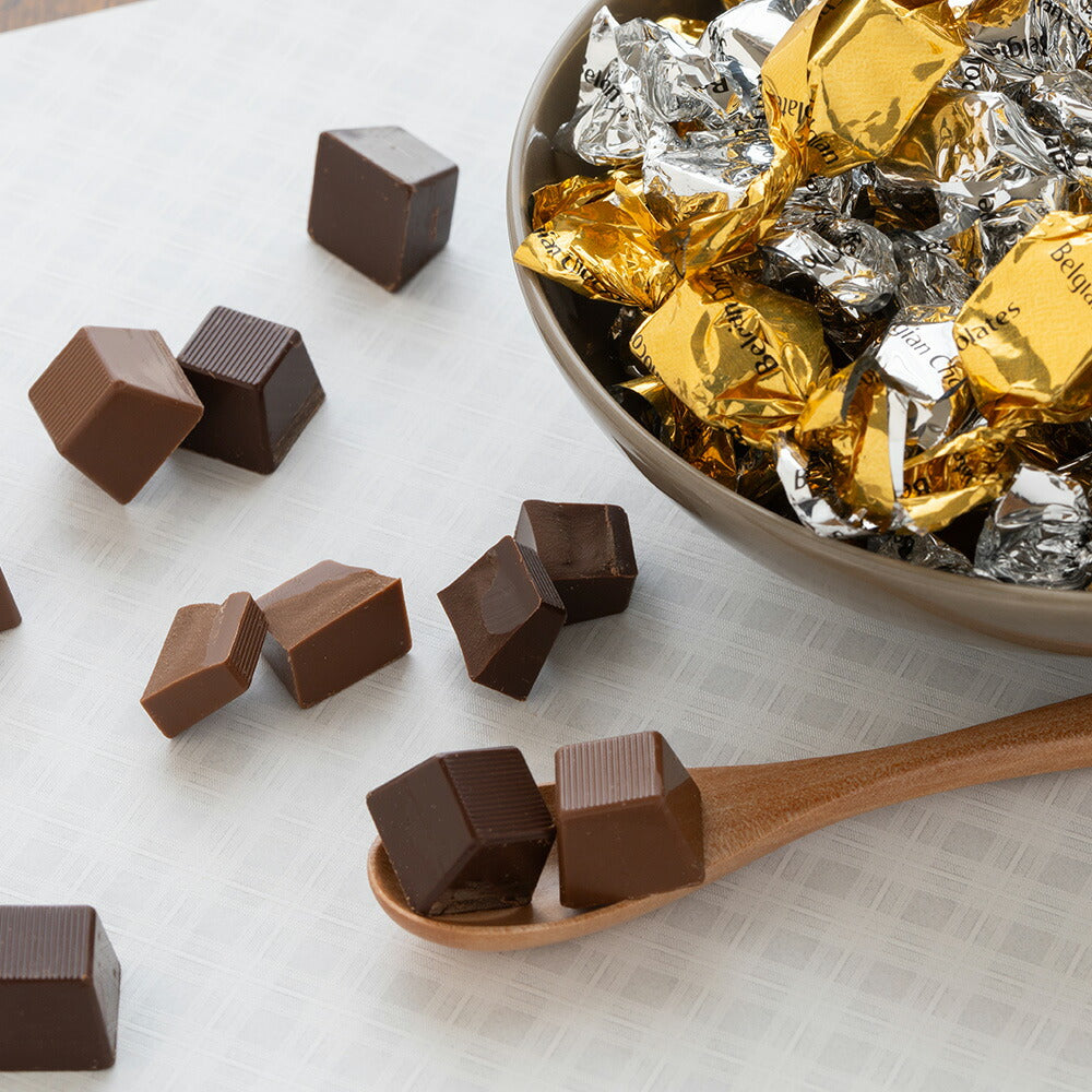ベルギー ダーク＆ミルクチョコレート 560g×2 個包装 チョコレート チョコレート菓子 バレンタイン ホワイトデー ハロウィン 【送料込み】