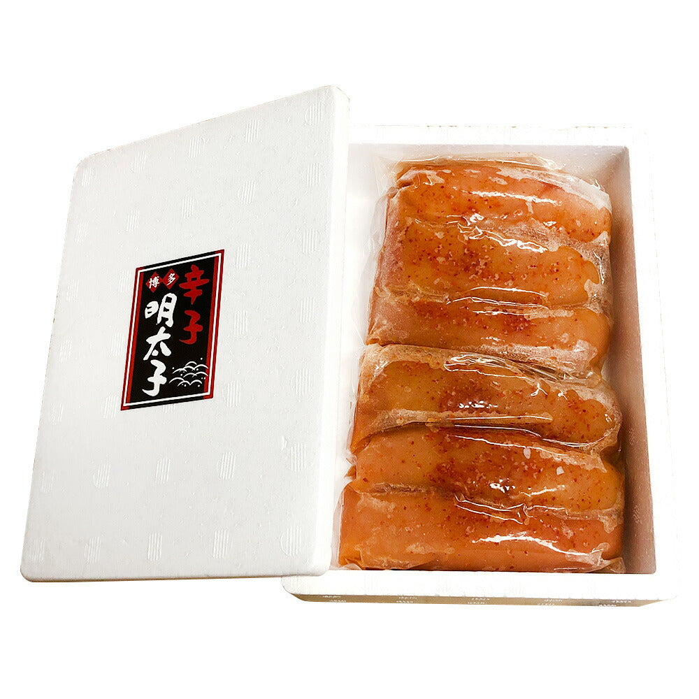 福岡 はたえ 無着色辛子明太子(切れ子) 400g 明太子【送料込み】【二重包装不可】【お届け不可地域：離島】