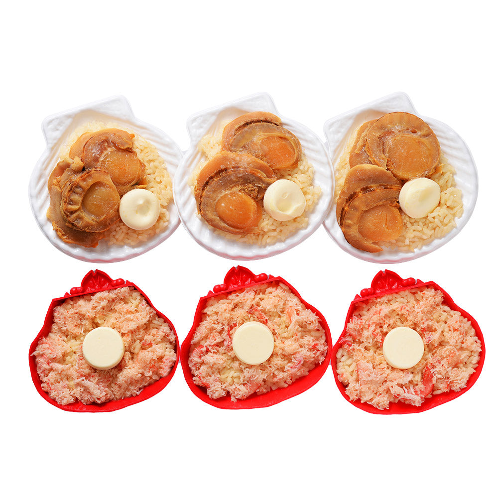 北海道 札幌バルナバフーズ バター香る 紅ずわい蟹ごはんと帆立ごはん カニ ホタテ 惣菜【送料込み】【二重包装不可】【お届け不可地域：離島】