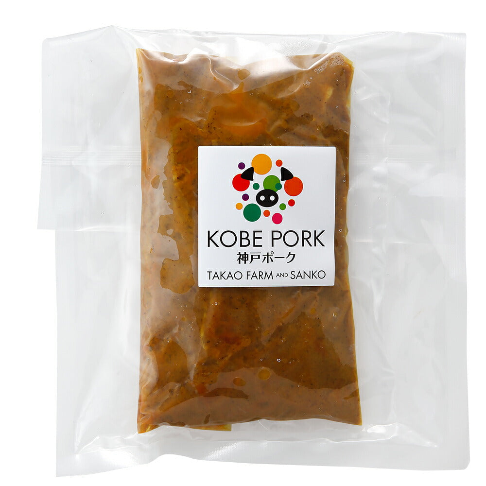 兵庫 高尾牧場 神戸ポークカレー 惣菜 カレー【送料込み】【二重包装不可】【お届け不可地域：離島】