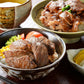 北海道 札幌バルナバフーズ 北海道産牛ステーキ丼&豚丼 惣菜 詰合せ【送料込み】【二重包装不可】【お届け不可地域：離島】