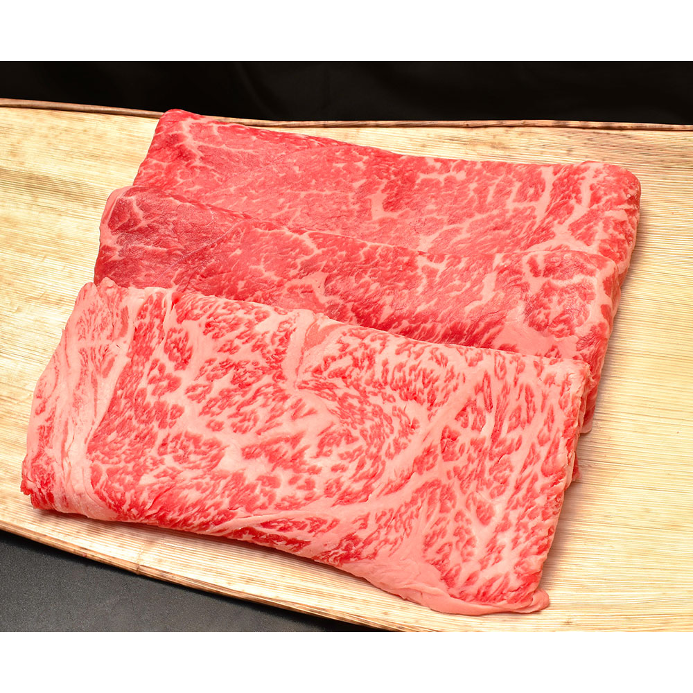 滋賀 松喜屋 近江牛すきやき・しゃぶしゃぶ用 ロース・モモ300g 鍋セット すき焼き【送料込み】【二重包装不可】【お届け不可地域：離島】