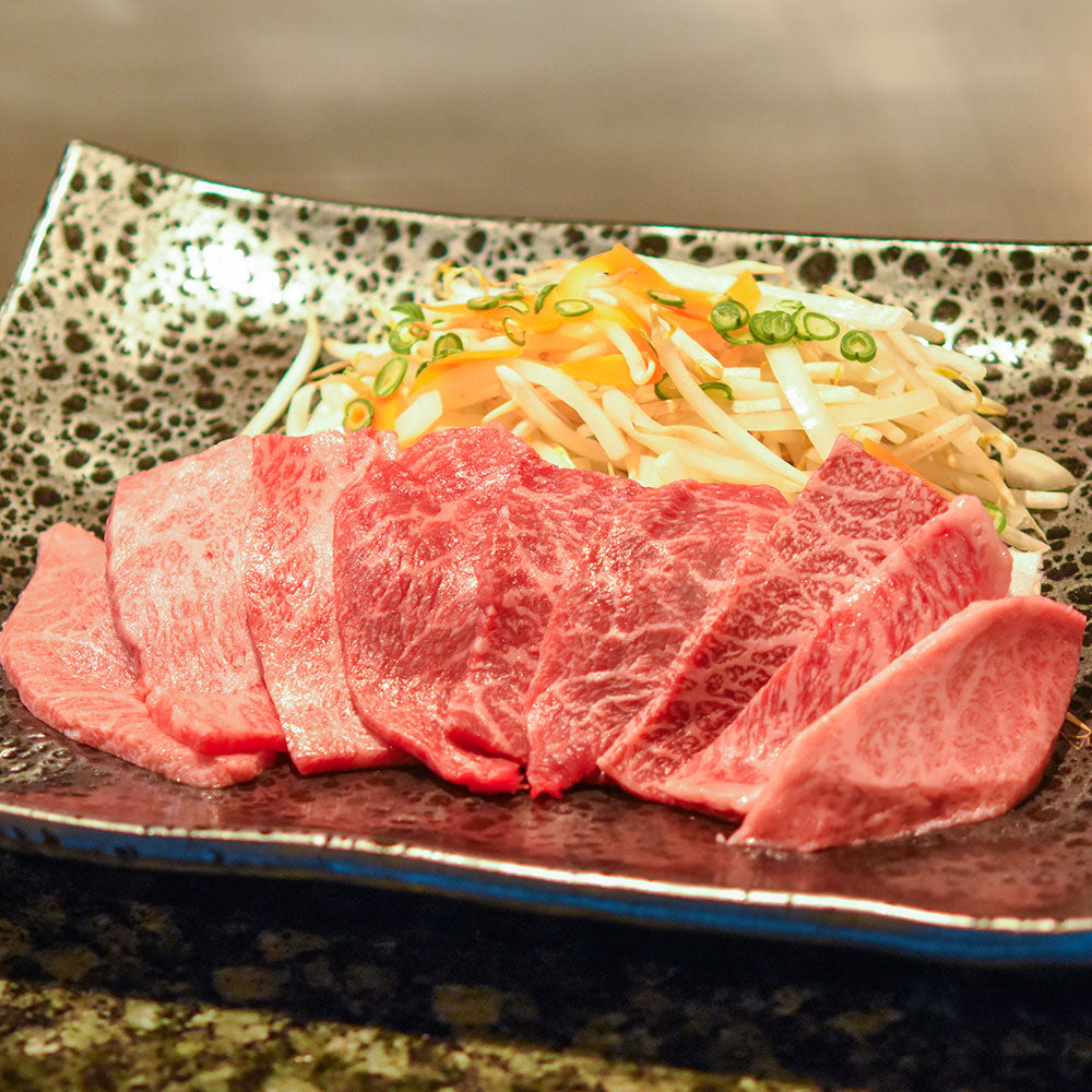 滋賀 松喜屋 近江牛あみ焼肉 モモ・バラ300g 牛肉 モモ【送料込み】【二重包装不可】【お届け不可地域：離島】