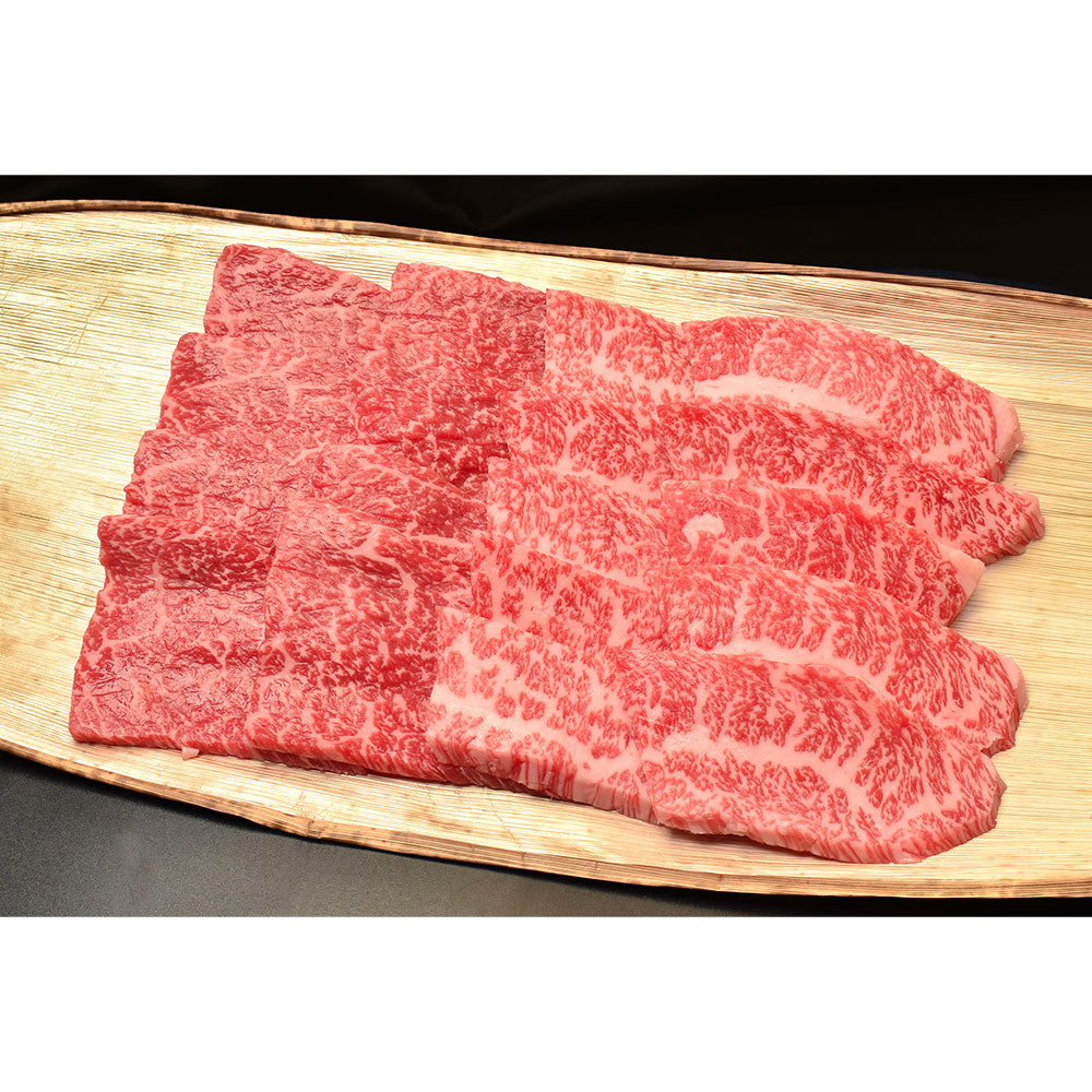 滋賀 松喜屋 近江牛あみ焼肉 モモ・バラ600g 牛肉 モモ【送料込み】【二重包装不可】【お届け不可地域：離島】