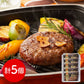 三重 みえジビエ 鹿肉ハンバーグ5個セット 洋風惣菜 ハンバーグ【送料込み】【二重包装不可】【お届け不可地域：離島】
