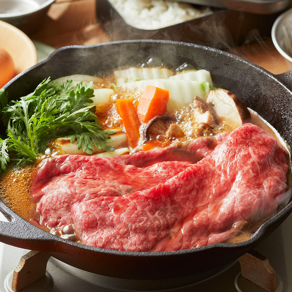 三重 松阪牛すき焼き食べ比べセット 鍋セット すき焼き【送料込み】【二重包装不可】【お届け不可地域：離島】