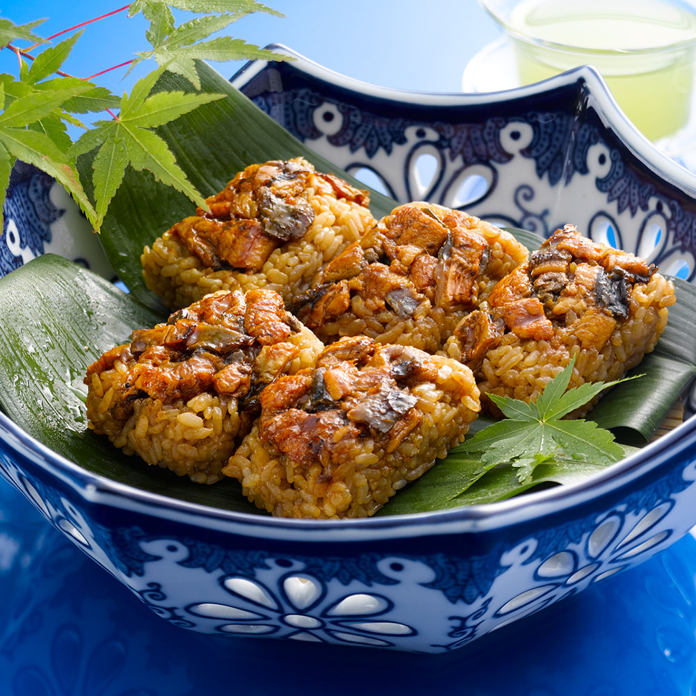 うなぎ割烹 一愼 おこわ風うなぎ飯10個 和風惣菜【送料込み】【二重包装不可】【お届け不可地域：離島】