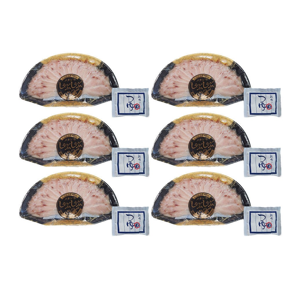 静岡 石原水産 めかじきのしゃぶすき鍋 150g×6 鍋セット すき焼き【送料込み】【二重包装不可】【お届け不可地域：離島】