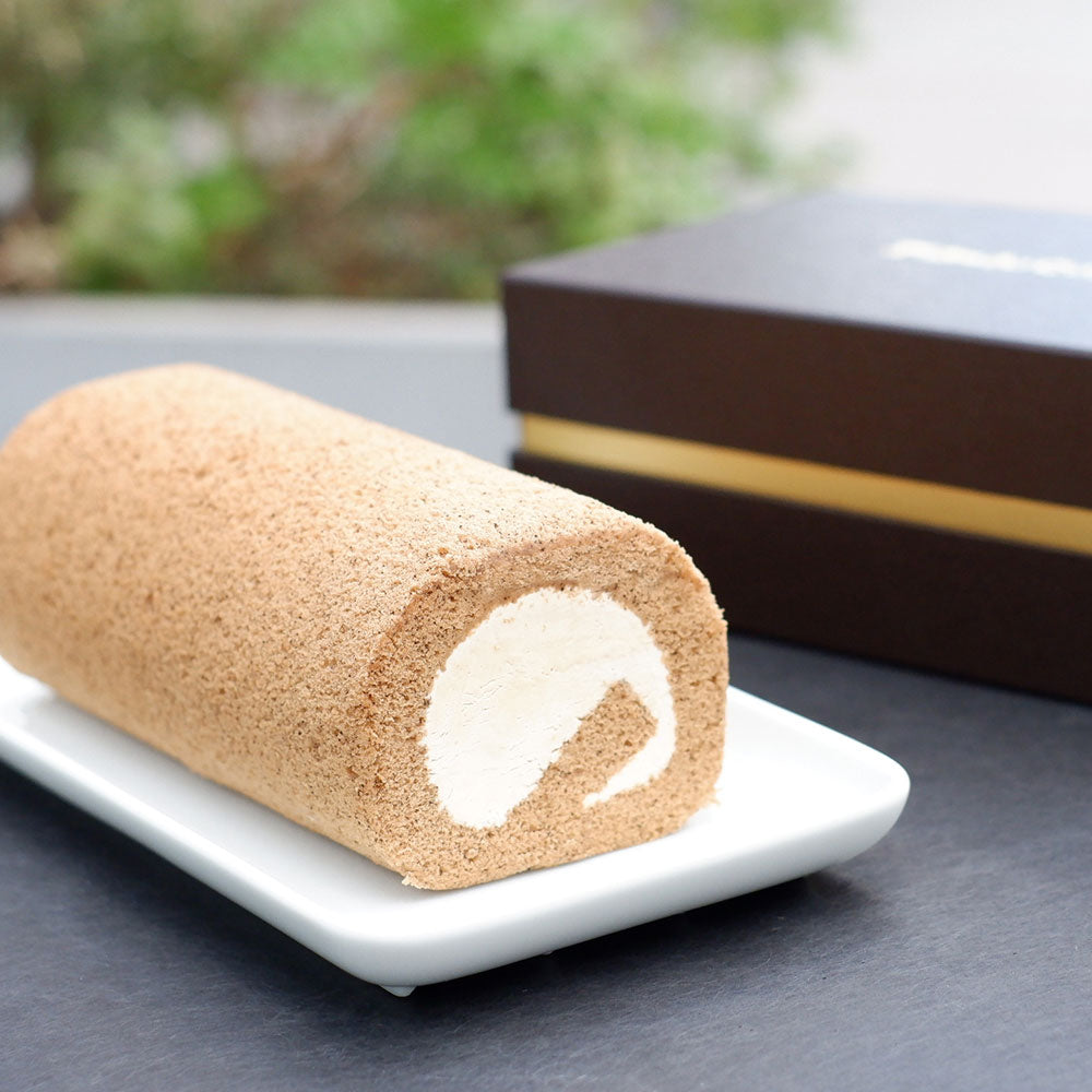 長野 軽井沢 ミカド珈琲 旧軽モカロールケーキ2本セット スイーツ 洋菓子【送料込み】【二重包装不可】【お届け不可地域：離島】