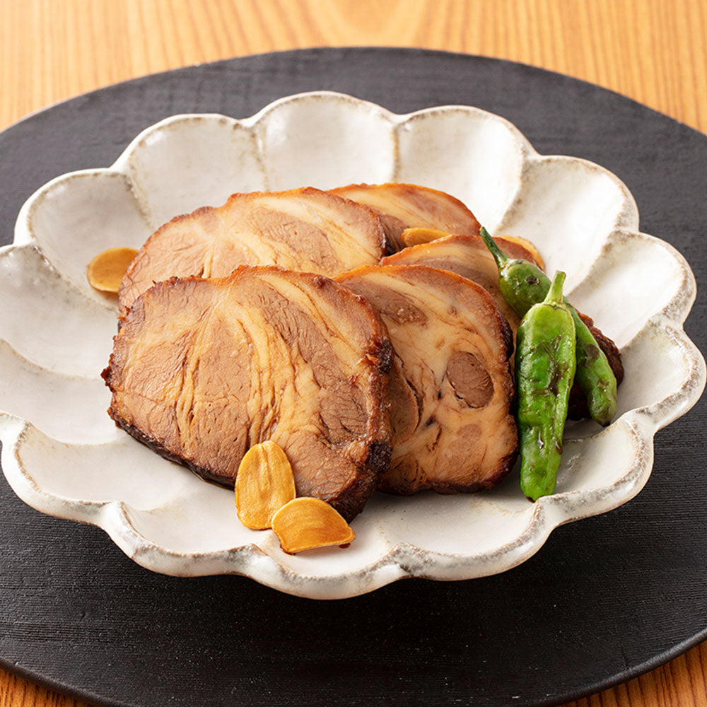 岐阜 創業明治10年 鵜舞屋 昆布巻のたれで仕込んだ煮豚 100g×4 和風惣菜【送料込み】【二重包装不可】【お届け不可地域：離島】