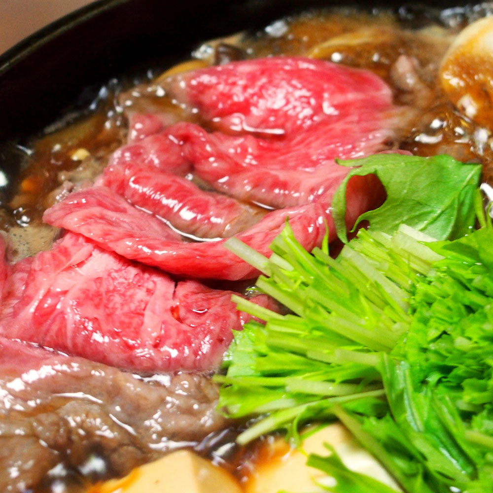 神奈川 相模牛すき焼き用 もも560g 鍋セット すき焼き【送料込み】【二重包装不可】【お届け不可地域：離島】