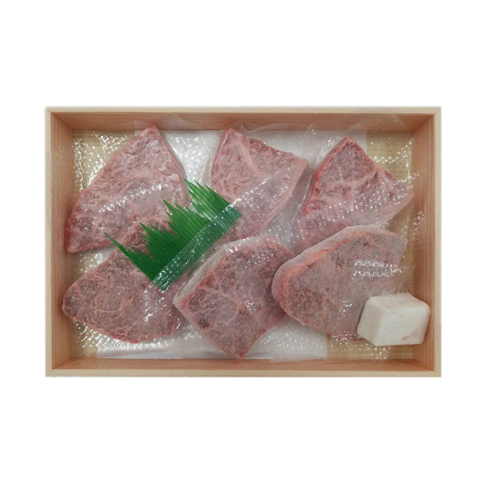 兵庫 山晃食品 神戸牛モモミニステーキ360g(6枚) 牛肉 モモ【送料込み】【二重包装不可】【お届け不可地域：離島】