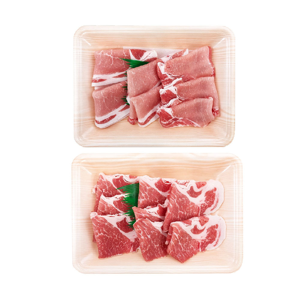 兵庫 山晃食品 神戸ポークしゃぶしゃぶ用 豚肉 ロース【送料込み】【二重包装不可】【お届け不可地域：離島】