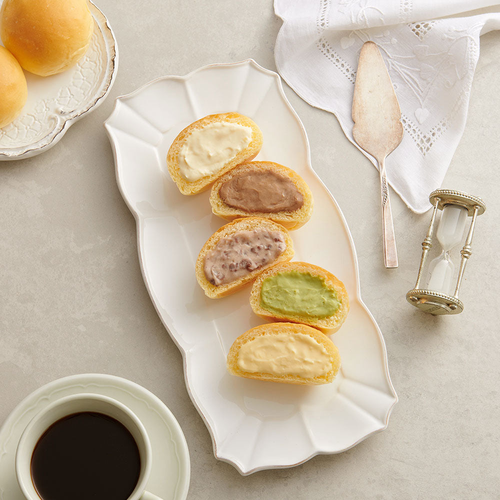 広島 八天堂 とろける瀬戸内くりーむパンレモン6種12個詰合せ スイーツ パン 菓子パン【送料込み】【二重包装不可】【お届け不可地域：離島】