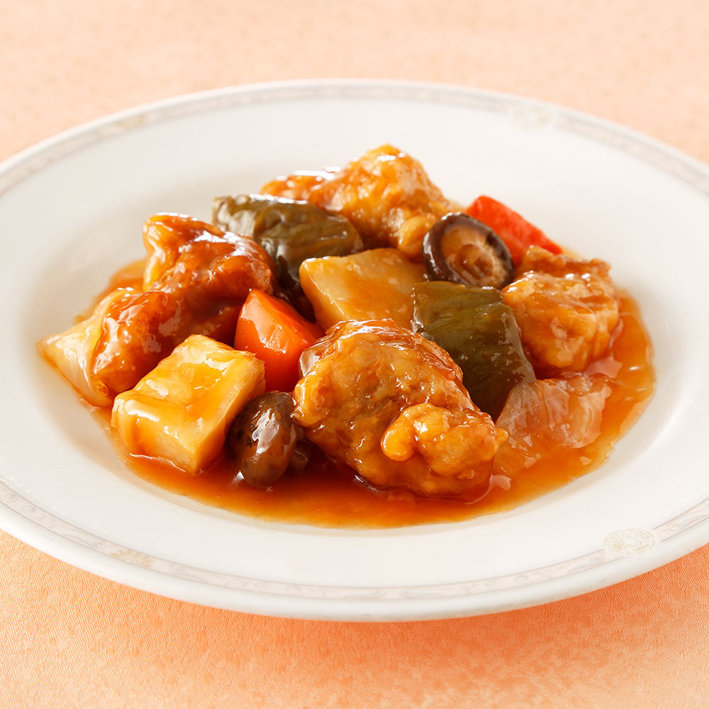 東京 赤坂四川飯店 監修 酢豚5個セット 中華惣菜【送料込み】【二重包装不可】【お届け不可地域：離島】