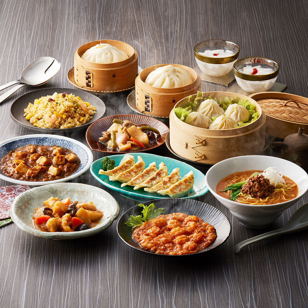 東京 赤坂四川飯店 監修 本格中華10種セット 中華惣菜【送料込み】【二重包装不可】【お届け不可地域：離島】