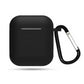 airpods1 クリア airpods2 対応 エアーポッズ エアポッツ 1/2 ケース カバー シリコン かわいい キズ防止 耐衝撃 全面保護 紛失防止 8色あり
